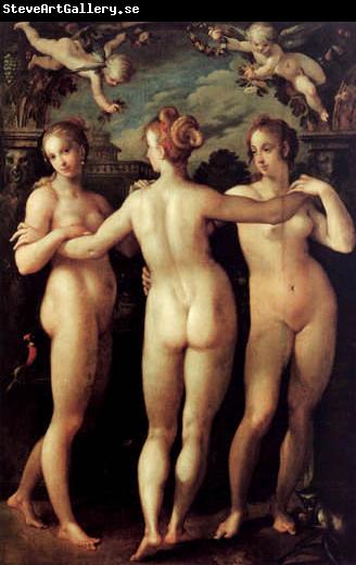 Hans von Aachen The Three Graces